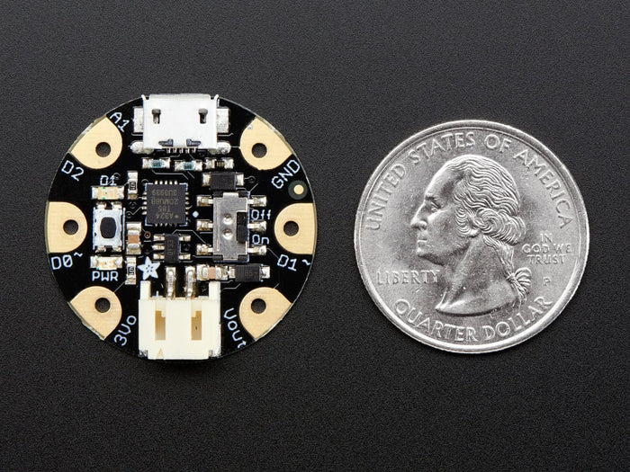 Adafruit GEMMA v2 - Miniature wearable electronic platform [Discontinued] by Adafruit - The Pi Hut