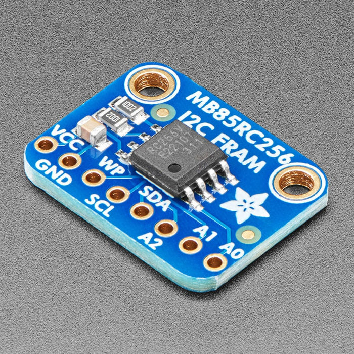 Adafruit I2C Non-Volatile FRAM Breakout - 256Kbit / 32KByte by Adafruit - The Pi Hut