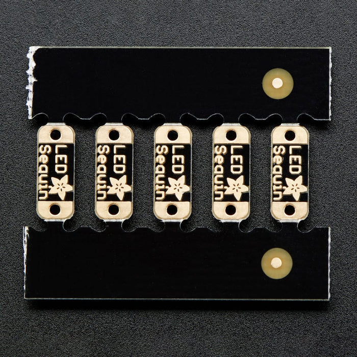 Adafruit LED Sequins - Rose Pink - Pack of 5 by Adafruit - The Pi Hut