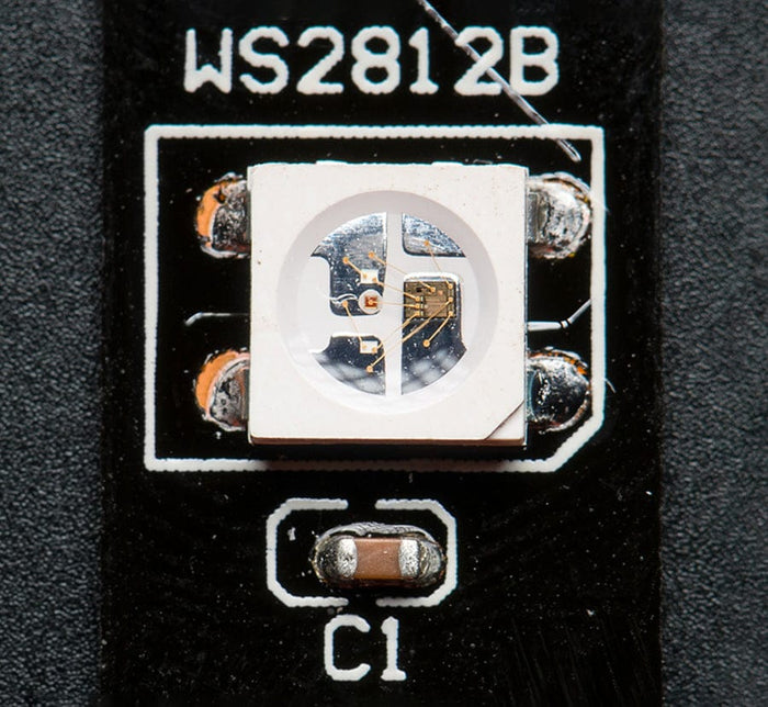Adafruit NeoPixel Digital RGB LED Strip - 1m 60 LED (BLACK) [Discontinued] by Adafruit - The Pi Hut