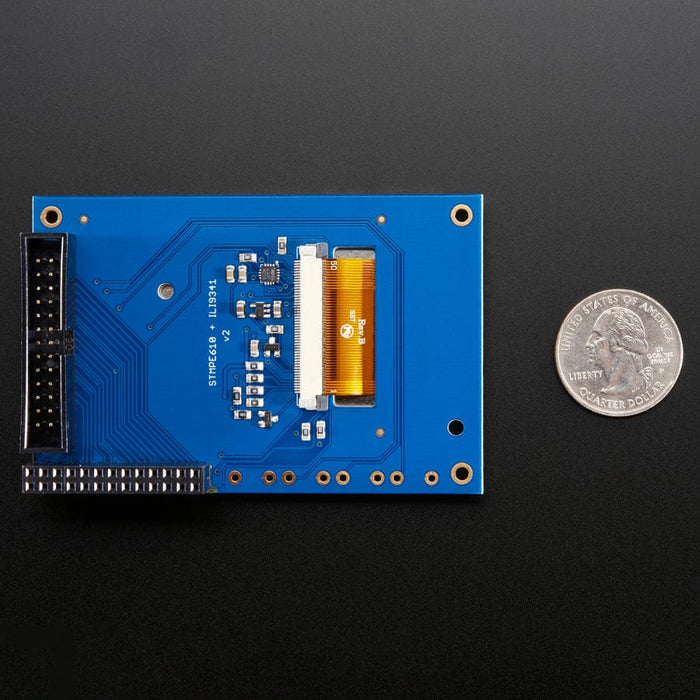 Adafruit PiTFT - 320 x 240 2.8" TFT+Touchscreen for Raspberry Pi by Adafruit - The Pi Hut