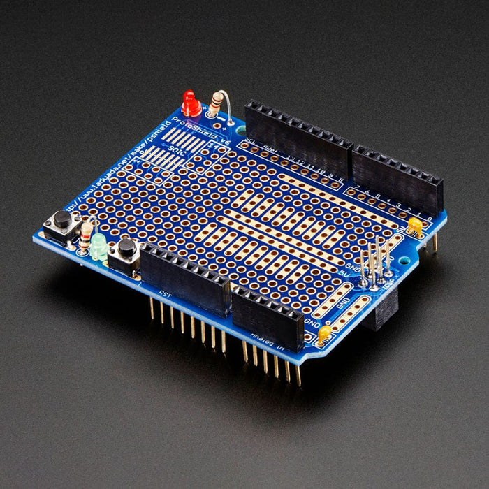 Adafruit Proto Shield for Arduino Unassembled Kit - Stackable (Version R3) by Adafruit - The Pi Hut