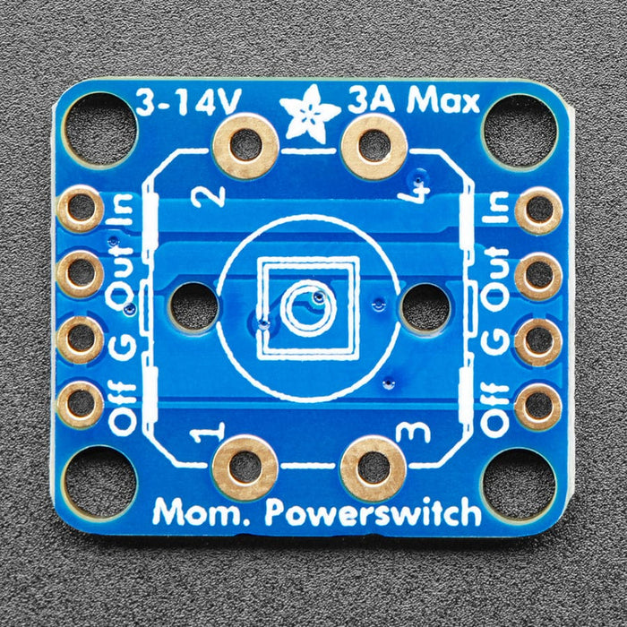 Adafruit Push-button Power Switch Breakout by Adafruit - The Pi Hut