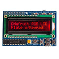 Adafruit RGB Negative 16 x 2 LCD+Keypad Kit for Raspberry Pi by Adafruit - The Pi Hut