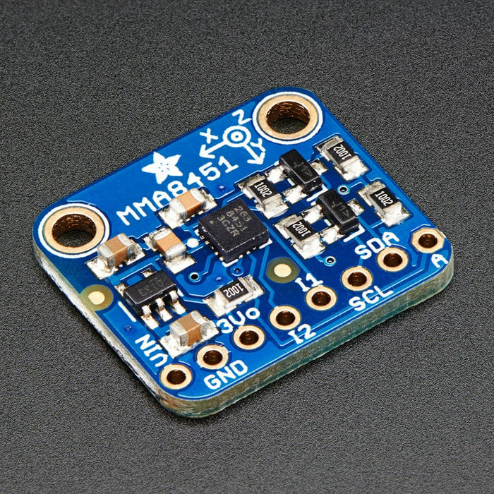 Adafruit Triple-Axis Accelerometer - ±2/4/8g @ 14-bit - MMA8451 by Adafruit - The Pi Hut