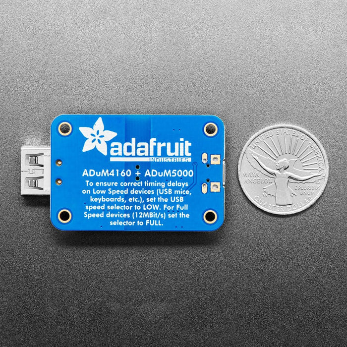 Adafruit USB Isolator - 100mA Isolated Low/Full Speed USB by Adafruit - The Pi Hut
