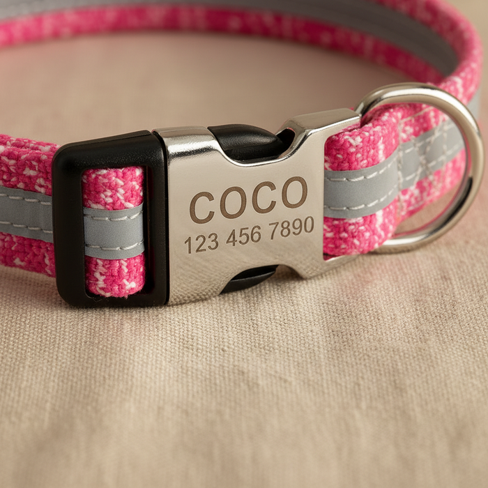 Collar - Engraving Close Up