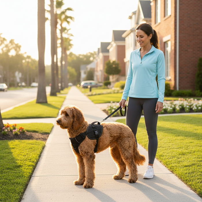 No-Pull Harness Sidewalk