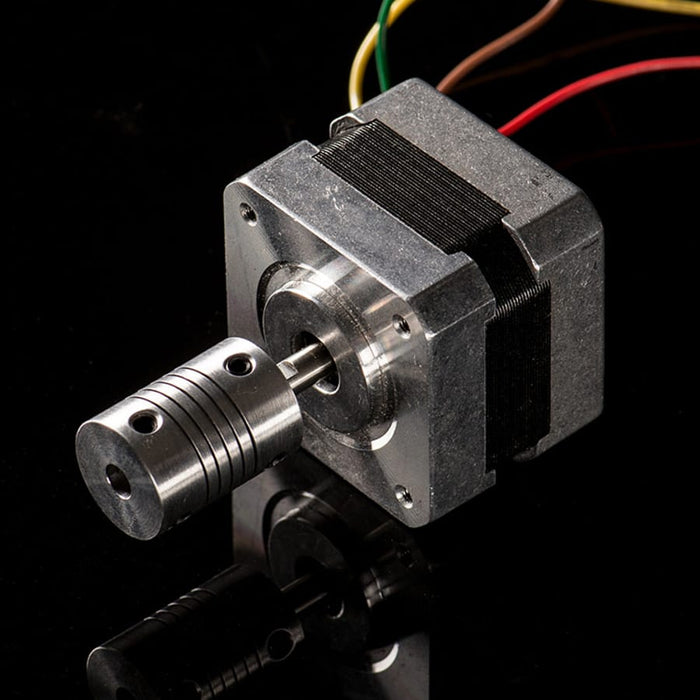 Aluminium Flex Shaft Coupler - 5mm to 5mm by Adafruit - The Pi Hut