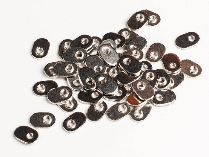 Aluminum Extrusion Oval T-Nut for 20x20 - M4 Thread - pack of 50 [discontinued] by The Pi Hut - The Pi Hut