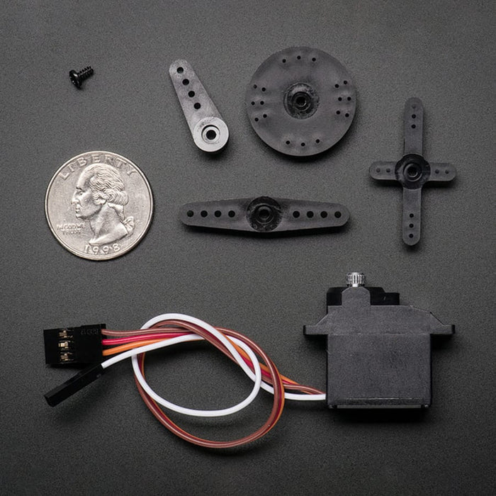 Analogue Feedback Micro Servo - Metal Gear by Adafruit - The Pi Hut