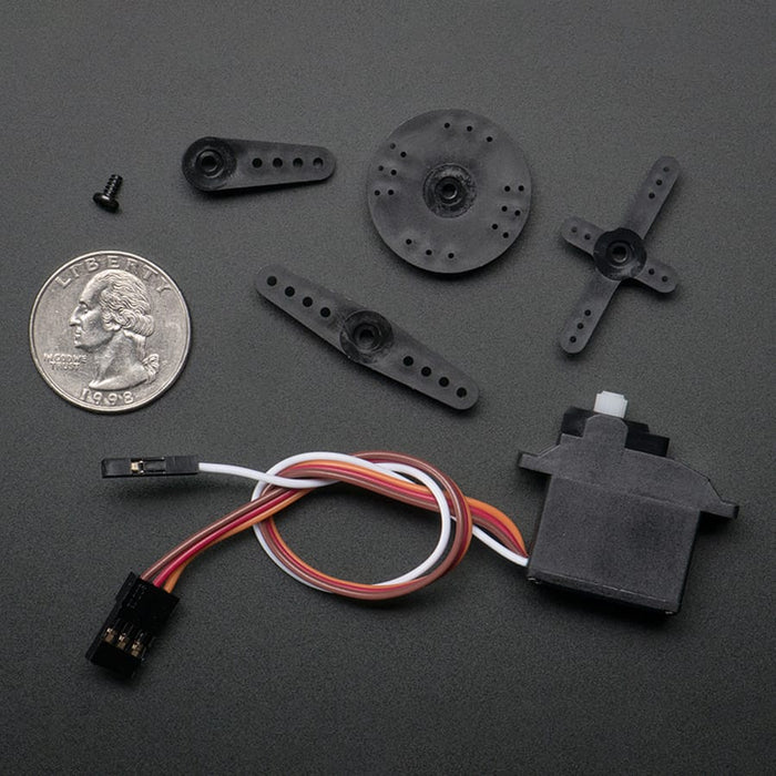 Analogue Feedback Micro Servo - Plastic Gear by Adafruit - The Pi Hut