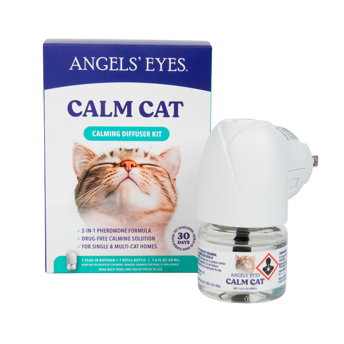 Angels’ Eyes Calm Cat Diffuser Kit | 30-Day Pheromone