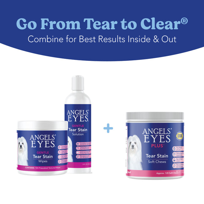 Angels’ Eyes PLUS Tear Stain Chew Dogs Beef 120ct