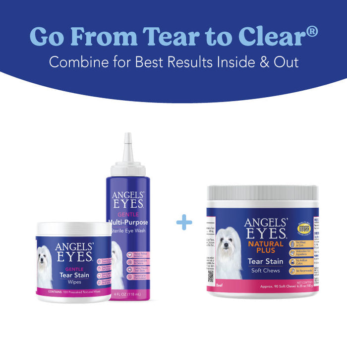 Angels’ Eyes PLUS Tear Stain Chew Dogs Beef 90ct