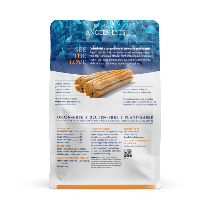 Angels’ Eyes Sea Sticks Tear Stain | Antioxidant Dog Treat