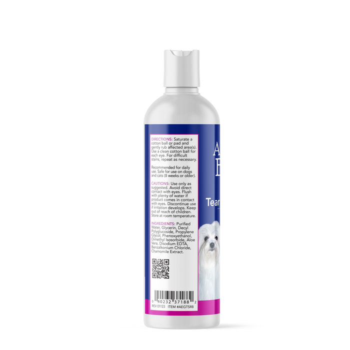 Angels’ Eyes Tear Stain & Coat Solution 8 oz for Dogs and Cats
