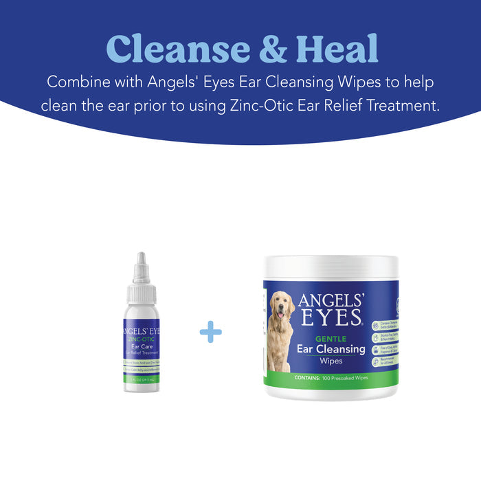 Angels’ Eyes Zinc-Otic Ear Relief for Dog & Cat Infections