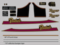 Arctic Cat 1980 Panther "Dr. Pepper" Edition Decals