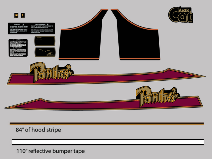 Arctic Cat 1980 Panther kit