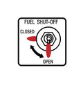 Arctic Cat Late Model Fuel Shut Off Decal