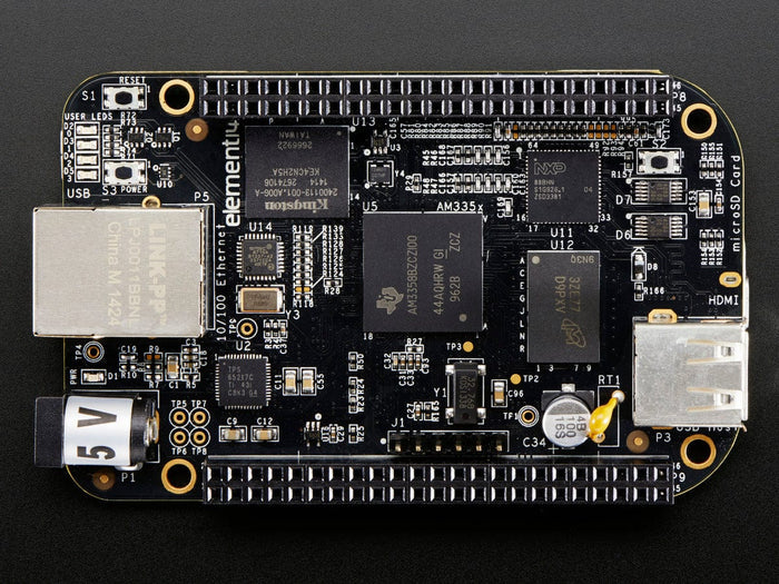 BeagleBone Black Rev C - 4GB - Pre-installed Debian [Discontinued] by The Pi Hut - The Pi Hut