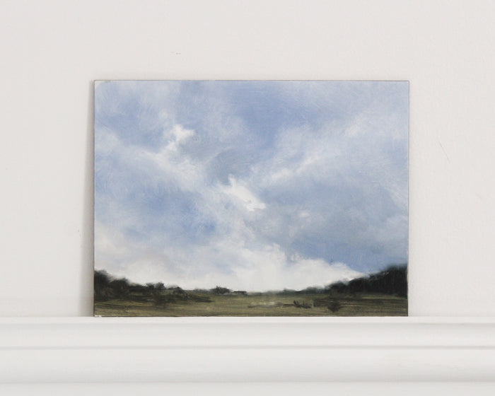 Blue Clouds | 6x8