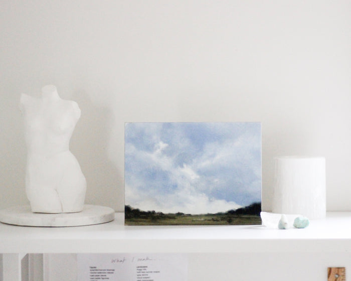 Blue Clouds | 6x8