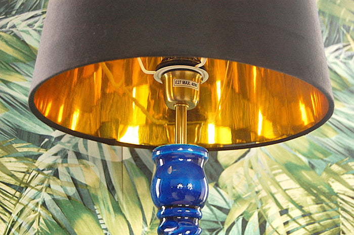 BLUE TABLE LAMP