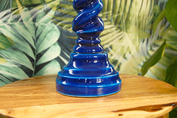 BLUE TABLE LAMP