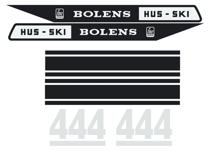 Bolens 1966 Hus Ski 444 Decals