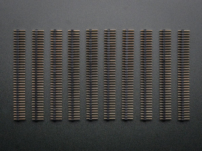 Break-away 0.1" 2x36-pin strip dual male header (10 pieces) by The Pi Hut - The Pi Hut