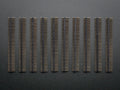 Break-away 0.1" 2x36-pin strip dual male header (10 pieces) by The Pi Hut - The Pi Hut