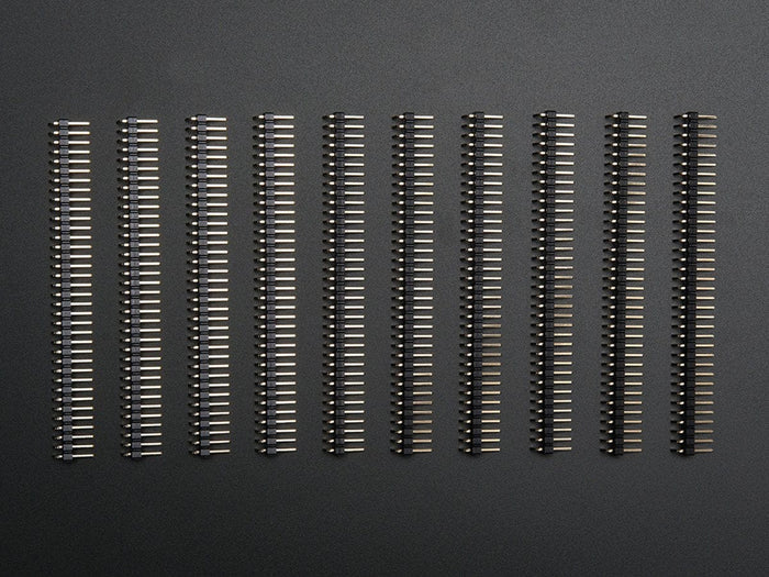Break-away 0.1" 36-pin strip angled headers (10 pack) by The Pi Hut - The Pi Hut