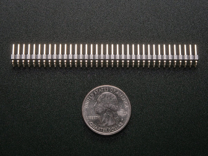 Break-away 0.1" 36-pin strip angled headers (10 pack) by The Pi Hut - The Pi Hut