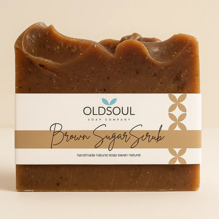 Brown Sugar Scrub Soap Bar - Old Soul Soap Company