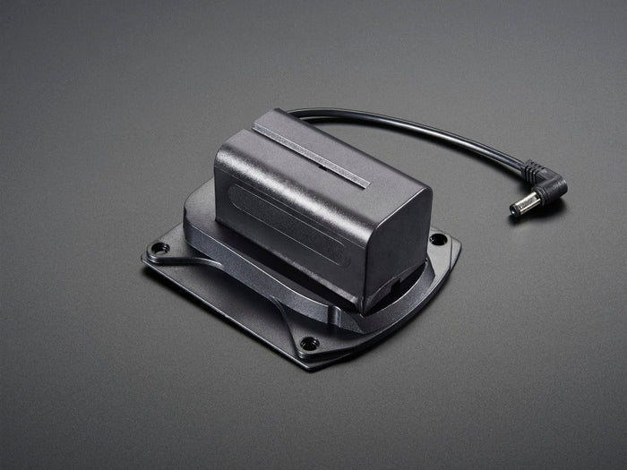 Camcorder Battery Holder/Adapter for Sony NP-F750 w/ DC Jack [Discontinued] by The Pi Hut - The Pi Hut