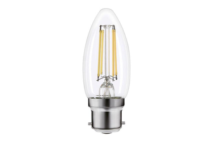 CANDLE BULB B22 470LM 4.5W 2700K DIMMABLE
