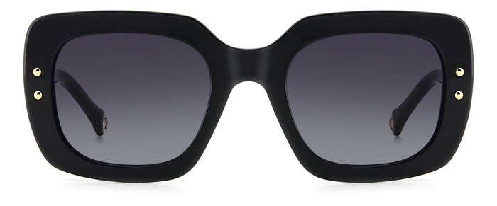Carolina Herrera HER 0186/S Black White/Dark Grey Gradient #colour_black-white-dark-grey-gradient