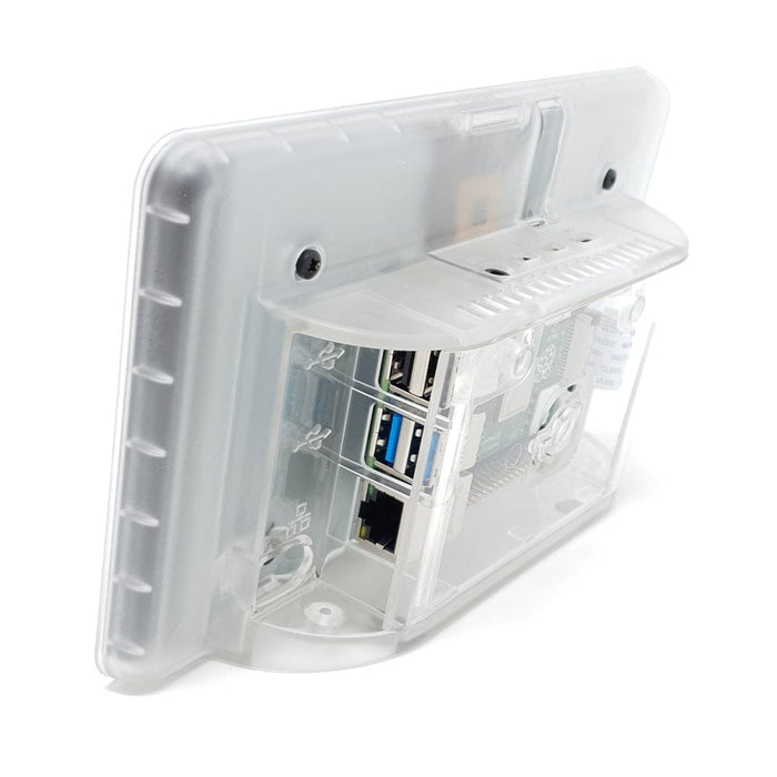 Case for Raspberry Pi 4 and Official 7" Touchscreen [Discontinued] by OneNineDesign - The Pi Hut