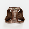 Plaid Cocopup London soft padded cat harness on a plain white background.