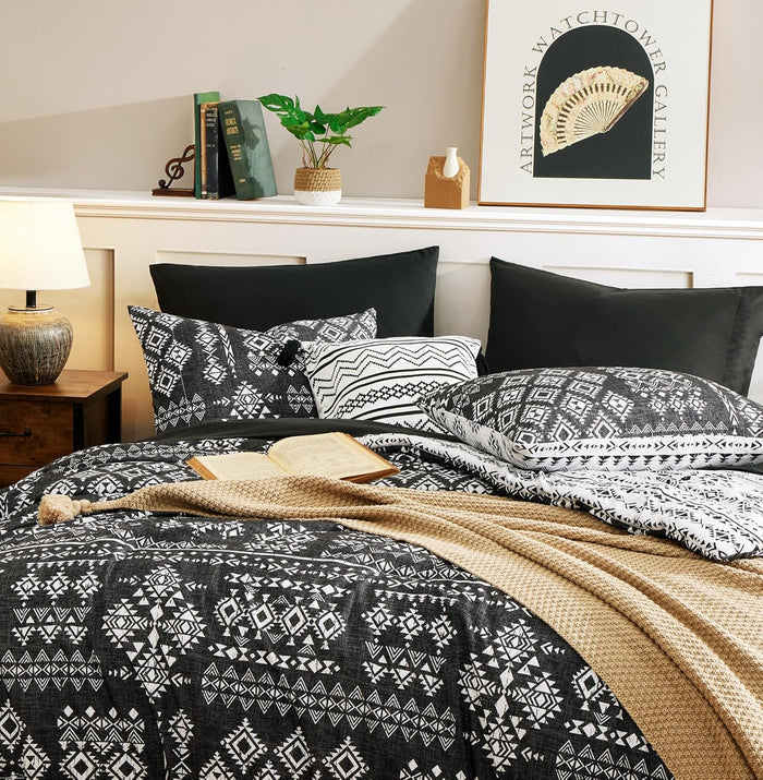 Catami Boho 7-Piece Bed in a Bag Comforter Set with Sheets