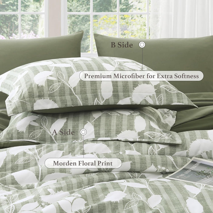 Catami Botanical Flowers Comforter Set