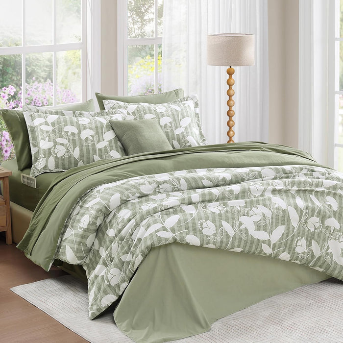 Catami Botanical Flowers Comforter Set