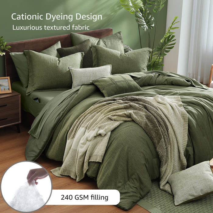 Catami Cationic Dyeing Comforter Sets