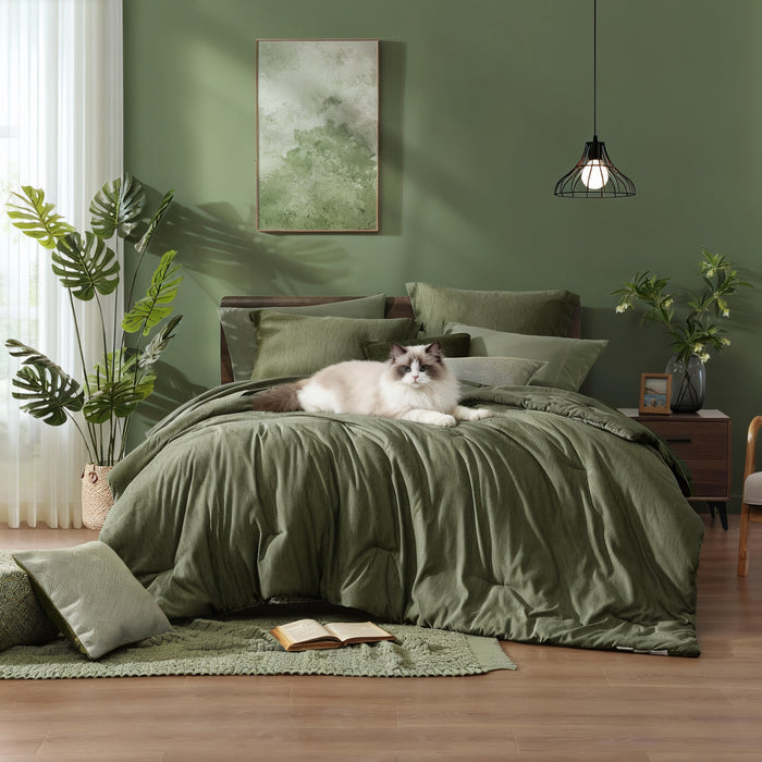 Catami Cationic Dyeing Comforter Sets