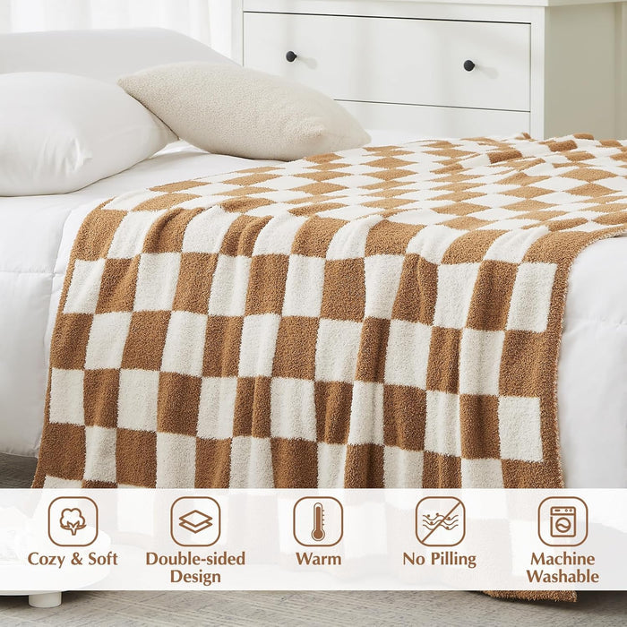 Catami Checkered Throw Blanket