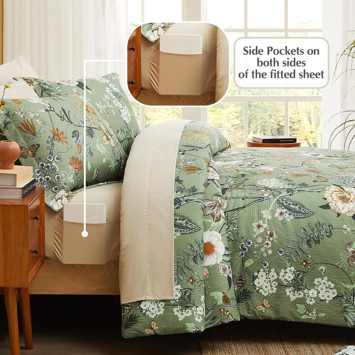 Catami Floral 7-piece Comforter Set