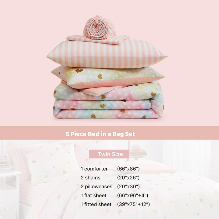 Catami gold foil Design Comforter Set