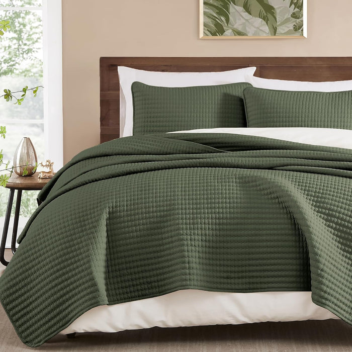 Twin(66" x 92") / Olive Green